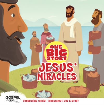 Cover for B&amp;H Kids Editorial Staff · Jesus' Miracles, One Big Story Board Book (Kartongbok) (2019)