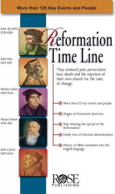 Cover for Rose Publishing · Reformation Time Line (pamphlet) (Pamphlet) (2005)