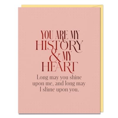 Cover for Elizabeth Gilbert · 6-Pack Elizabeth Gilbert You Are My History and My Heart Card (Flashcards) (2020)
