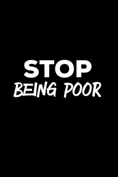 Cover for Izzy Monet · Stop Being Poor (Paperback Book) (2019)