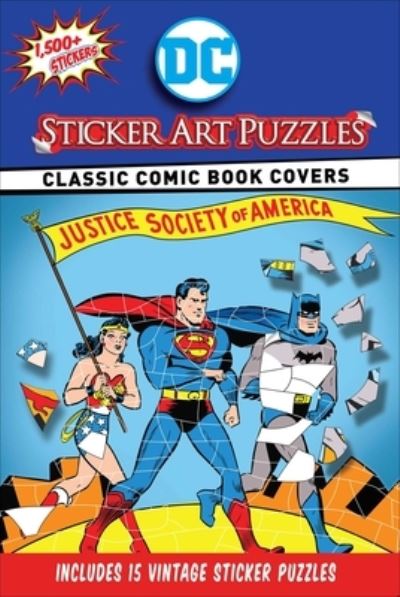 Cover for Editors of Thunder Bay Press · DC Comics Sticker Art Puzzles (Book) (2021)