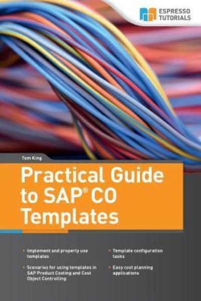 Cover for Tom King · Practical Guide to SAP CO Templates (Taschenbuch) (2018)