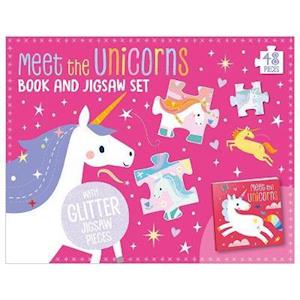 Cover for Make Believe Ideas · Meet The Unicorns Books and Jigsaw Box Set (Book) (2020)