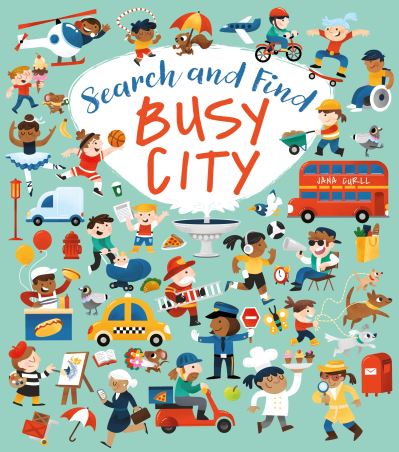 Cover for Gemma Barder · Search and Find: Busy City - Search and Find (Paperback Book) (2022)