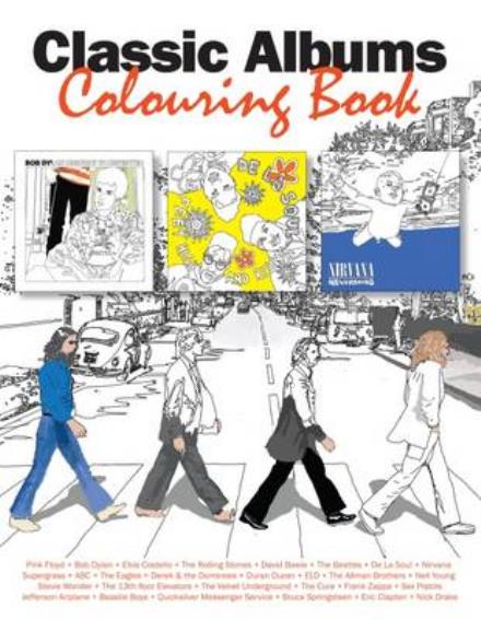 Classic Albums Colouring Book - Red Planet - Books - Red Planet Publishing Ltd - 9781905959938 - August 19, 2016