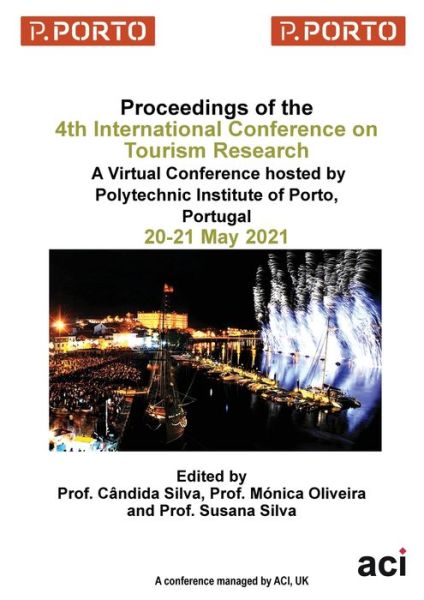 Cover for Cândida Silva · ICTR 2021-Proceedings of the 4th International Conference on Tourism Research (Book) (2021)