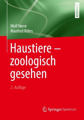 Cover for Wolf Herre · Haustiere - Zoologisch Gesehen (Paperback Book) (2013)