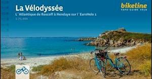 Cover for Esterbauer Verlag · La Velodyssee L´Atlantique de Roscoff a Hendaye sur l´EuroVelo 1 - Topo guide velo (Spiralbuch) (2024)