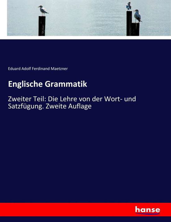 Cover for Maetzner · Englische Grammatik (Book) (2017)