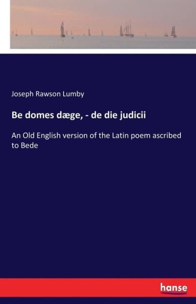 Cover for Lumby · Be domes dæge, - de die judicii (Bog) (2017)
