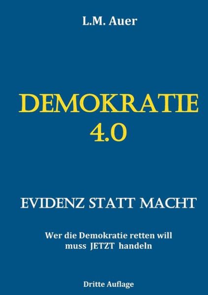 Cover for Auer · Demokratie 4.0 (Book) (2019)