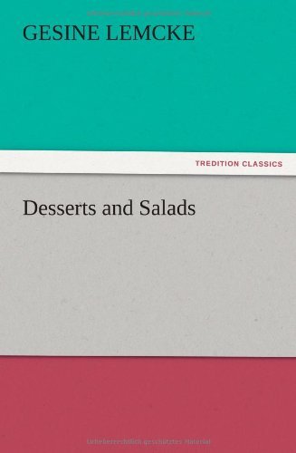 Cover for Gesine Lemcke · Desserts and Salads (Paperback Book) (2012)