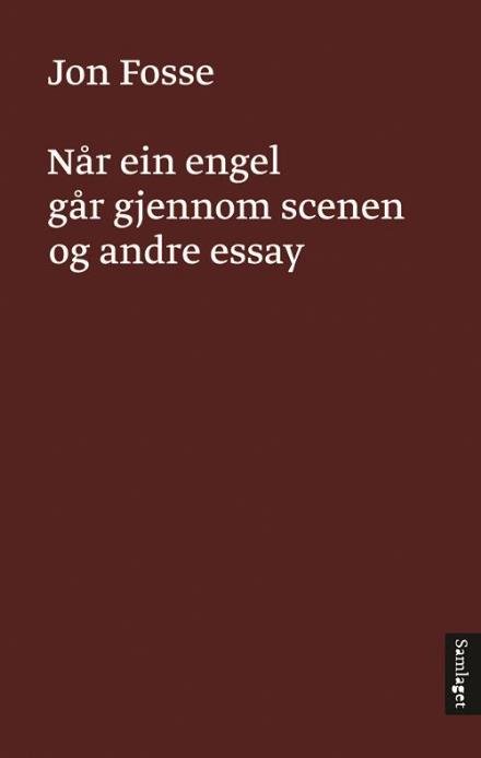 Cover for Fosse Jon · Når ein engel går gjennom scenen og andra essay (Taschenbuch) (2014)