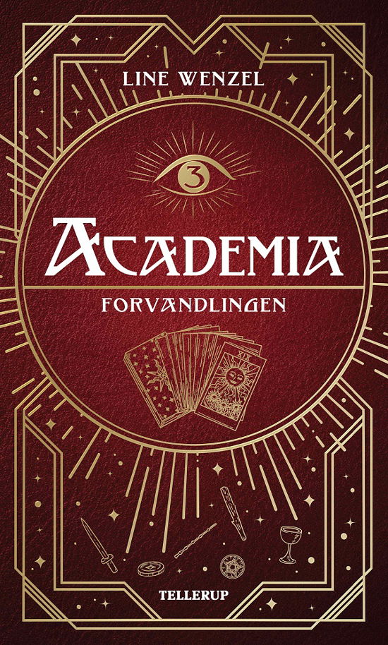 Cover for Line Wenzel · Academia, 3: Academia #3: Forvandlingen (Innbunden bok) [1. utgave] (2023)