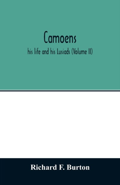 Cover for Richard F Burton · Camoens (Paperback Book) (2020)