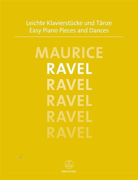 Cover for Ravel · Leichte Klavierst.Tänze,Kl.BA6580 (Bog)