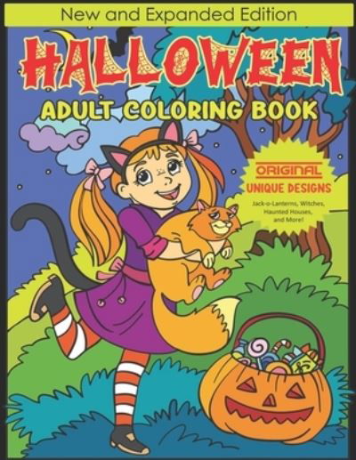 Cover for Holiday Activity Publishing · Halloween Adult Coloring book (Paperback Book) (2021)