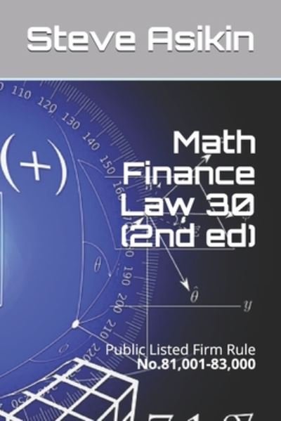 Cover for Steve Asikin · Math Finance Law 30 (2nd ed) (Paperback Bog) (2020)