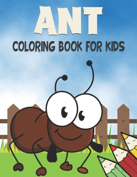 Cover for Rr Publications · Ant Coloring Book For Kids (Paperback Bog) (2021)