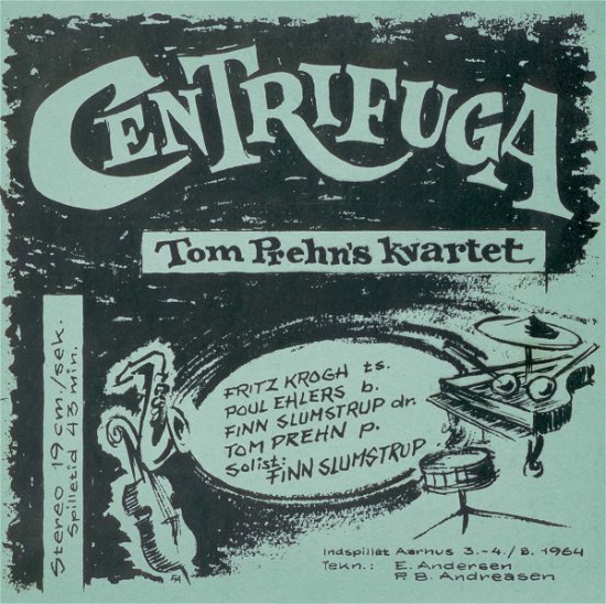 Cover for Tom Prehn Kvartet · Centrifuga (LP) (2021)