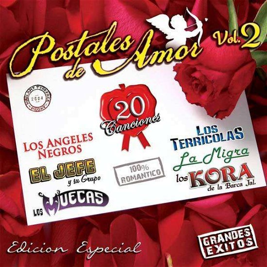 Cover for Postales De Amor Vol 2 / Var (CD) (2016)