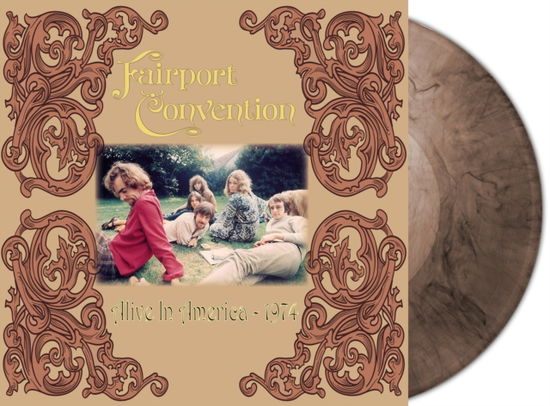 Cover for Fairport Convention · Alive In America (LP) [Clear Marble Vinyl edition] (2023)