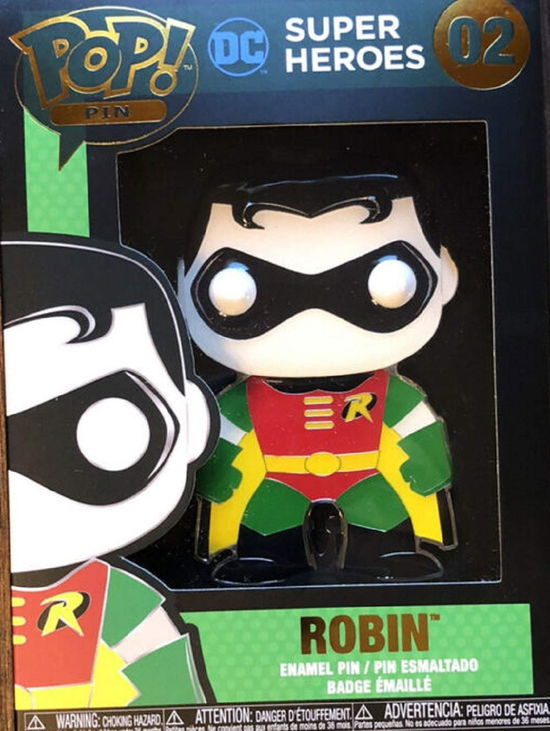 Funko POP Pin DC Comics Enamel Pin  Robin - Funko POP Pin DC Comics Enamel Pin  Robin - Koopwaar - FUNKO UK LTD - 0671803305939 - 31 mei 2021