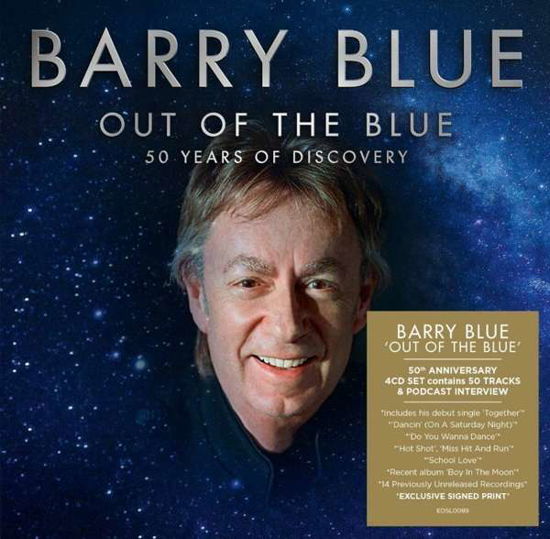 Out Of The Blue - 50 Years Of Discovery - Barry Blue - Musiikki - EDSEL BOX SET - 0740155728939 - perjantai 28. toukokuuta 2021