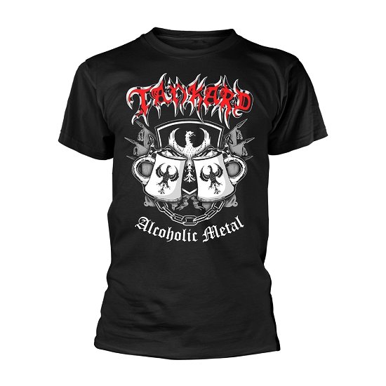 Cover for Tankard · Alcoholic Metal (T-shirt) [size XL] [Black edition] (2020)