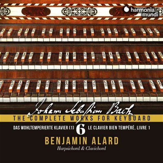 Cover for Benjamin Alard · Bach: the Complete Works for Keyboard 6: Das Wohltemper (CD) (2022)