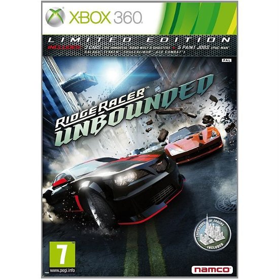 Ridge Racer Unbounded D1-Limited Edition - Xbox 360 - Spil - Bandai Namco - 3391891957939 - 24. april 2019