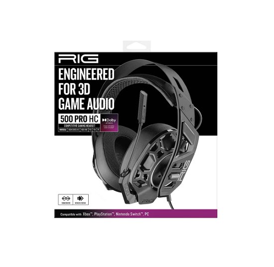 Cover for Nacon · Rig 500 Black Headset (Spielzeug)