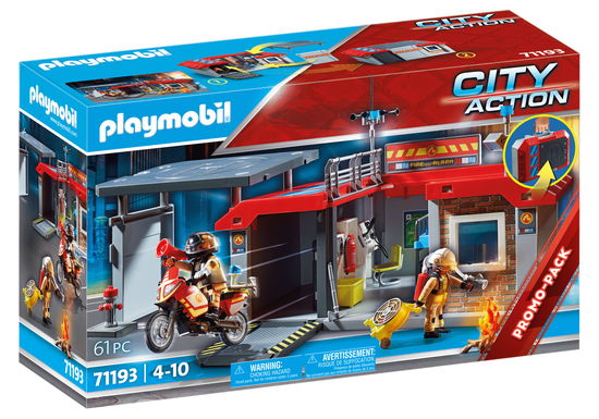 Cover for Playmobil · Playmobil City Action Brandweerkazerne - 71193 (N/A)