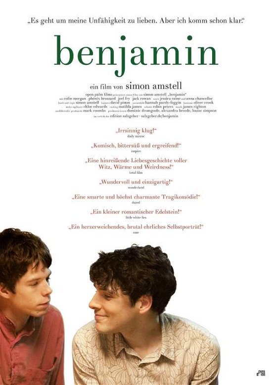 Benjamin - Benjamin - Films -  - 4040592007939 - 23 oktober 2020