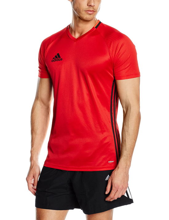 Adidas Condivo 16 Training Jersey Medium BlackScarlet Sportswear - Adidas Condivo 16 Training Jersey Medium BlackScarlet Sportswear - Merchandise -  - 4055343838939 - 