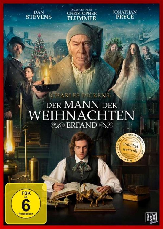 Cover for Stevens,dan / Plummer,christopher · Charles Dickens: Der Mann der Weihnachten erfand (DVD) (2019)
