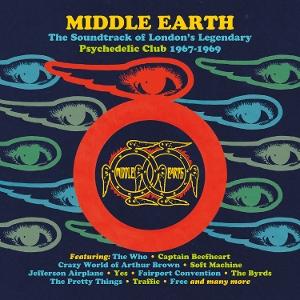 Cover for Various Artists · Middle Earth - The Soundtrack Of London's Legendary Psychedelic Club 1967-1969 (CD) (2025)