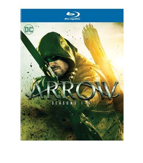 Cover for Arrow - Seasons 1-6 · Arrow Seasons 1 to 6 (Blu-Ray) (2018)