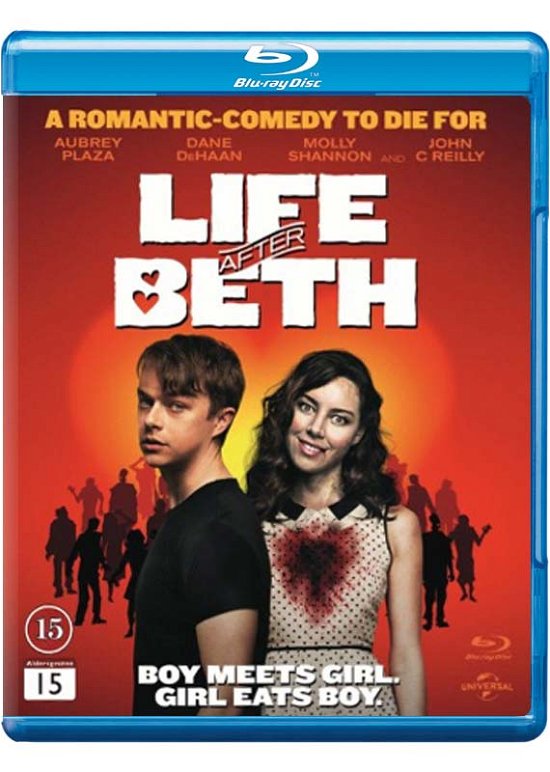 Cover for Aubrey Plaza / Dane DeHaan / Molly Shannon / John C. Reilly · Life After Beth (Blu-ray) (2015)