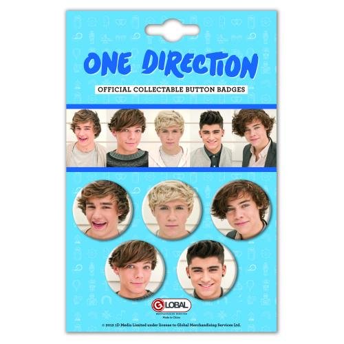 Cover for One Direction · One Direction: Badge Pack 01 (MERCH)