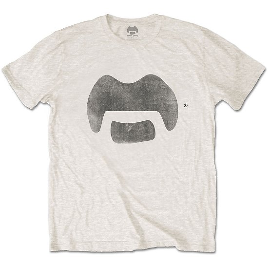 Cover for Frank Zappa · Frank Zappa Unisex T-Shirt: Tache (T-shirt) [size S] [White - Unisex edition]