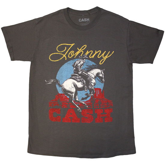 Cover for Johnny Cash · Johnny Cash Unisex T-Shirt: Gallop (T-shirt) [size XL] (2024)