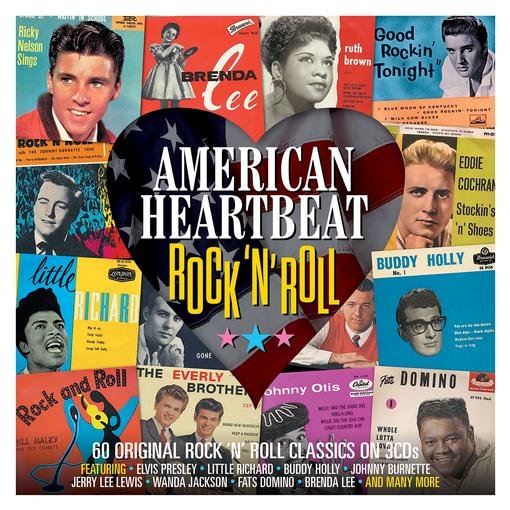 American Heartbeat - Rock'n'Roll - V/A - Musik - Hoanzl - 5060259820939 - 9 augusti 2019