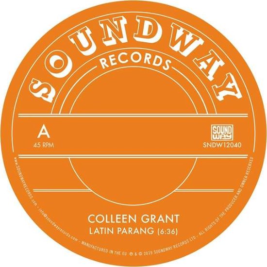 Cover for LP · Lp-colleen Grant-latin Parang (12&quot;) (2019)