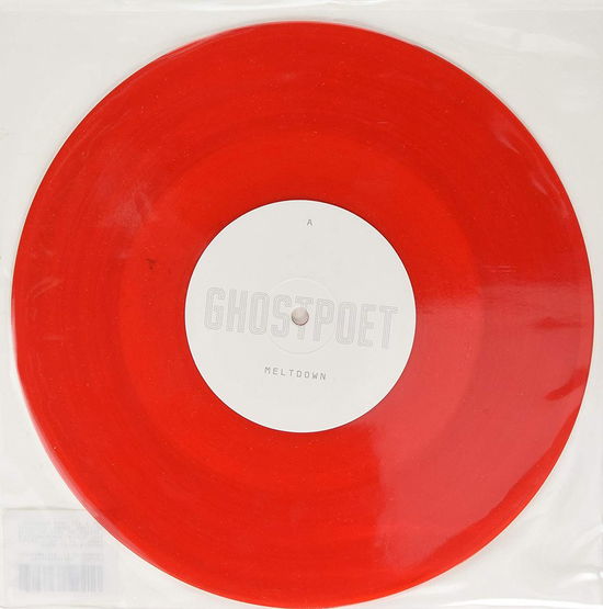 Cover for Ghostpoet · Meltdown (10&quot;) [Red Vinyl edition] (2013)