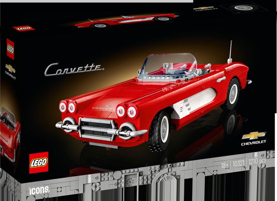 Cover for Lego Icons · Lego Icons - Chevrolet Corvette 1961 (10321) (Toys)