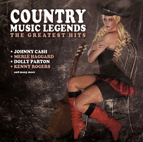 Country Music Legends - Various Artists - Muzyka - BLUE LINE - 5880024466939 - 9 września 2016