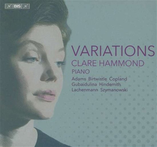 Cover for Clare Hammond · Variations - Clare Hammond. Piano (CD) (2021)