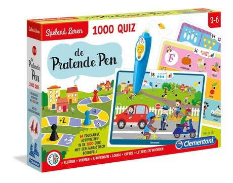 Cover for Clementoni · Clementoni Spelend Leren - De Interactieve Pen 1000 Quiz (Toys)