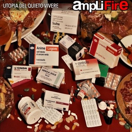 Cover for Amplifire · Utopia Del Quieto Vivere (CD) (2018)